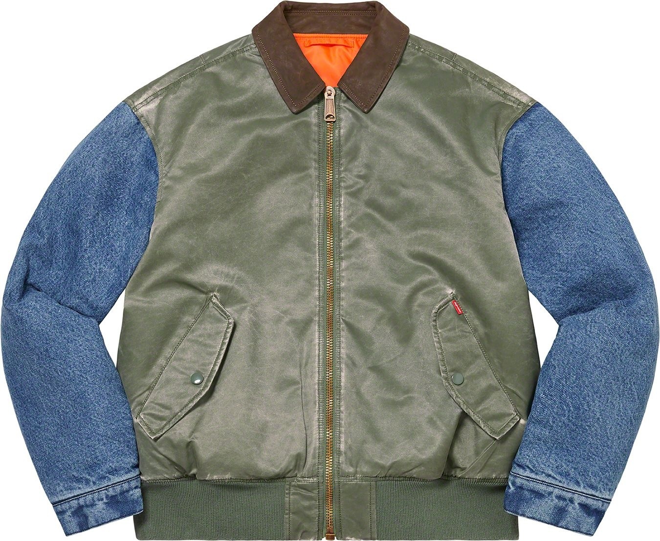 Denim Sleeve MA-1 view 9
